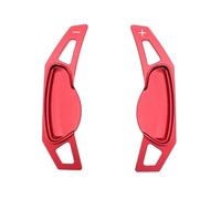 PaCsci Schaltwippen Shift Für Benz Für Smart Für 451 453 Für Fortwo 09-17 Für Forfour 2015-2017 2Pcs Auto Lenkrad Schaltwippen(Red)