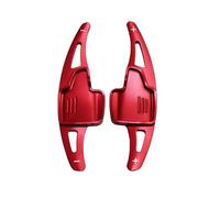 PaCsci Schaltwippen Shift Für Ford Für Focus 2015 2016 2017 Für Escape Für ZG Für SUV Für Kuga II 2018 2019 Auto Rad Shift Paddle Shifter(Red)