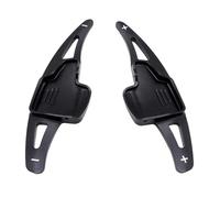 PaCsci Schaltwippen Shift Für Ford Für Focus 2015-2018 Ford Für Kuga 2016-2019 Lenkrad Shift Paddle Shifter(Schwarz)