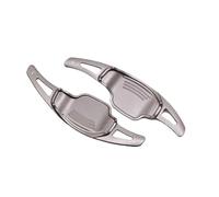 PaCsci Schaltwippen Shift Für Opel Für Corsa F Für GS Für LINE Für Insignia B Für GSi Für Grandland X Für Hybrid4 Für Mokka Auto Rad Paddle Shift Shifter(Grau)