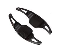 PaCsci Schaltwippen Shift Für Opel Für Corsa F Für GS Für LINE Für Insignia B Für GSi Für Grandland X Für Hybrid4 Für Mokka Auto Rad Paddle Shift Shifter(Schwarz)
