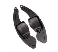 PaCsci Schaltwippen Shift Für Skoda Für Octavia Für A7 Für MK3 Für VRS Für Superb Für Scala Für Karoq Für Kodiaq Auto Rad Shift Paddel Schalthebel(Schwarz)