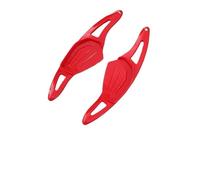 PaCsci Schaltwippen Shift Für Skoda Für Octavia Für Kodiaq Für RS Für VRS Für ENYAQ IV ABS Auto Lenkrad Schaltwippe Verlängern Schalthebel(Red)