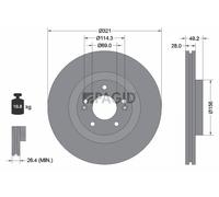 PAGID 55429NC Bremsscheibe