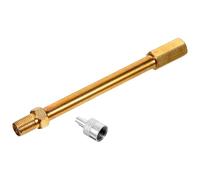 PAMINGONO Robuste Messing Ventilverlängerung für Auto Fahrrad Langlebig Kompatibel Vielseitig Einfache Reifenbefüllung Widerstandsfähig gegen Verformung und Alterung Praktische