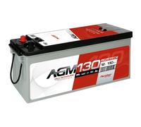 Panther AGM130 Solarbatterie 12V 130Ah Solar Antrieb Traktor Boot Batterie