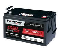 Panther Bleiakku GEL 100Ah 12V Akku USV Batterie Mover Boot Solarbatterie 120Ah