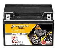 Panther GEL Batterie 12V 6Ah 50A YTX7A-BS Motorradbatterie 50615 Quad CTX7A-BS