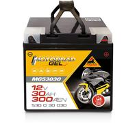 Panther GEL Motorrad-Batterie 12V 30Ah 53030 MG53030 300A/EN