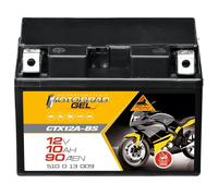 Panther GEL YTX12A-BS - 12 V / 10 Ah - 90 A/EN 51013 CTX12A-BS Motorradbatterie Quad