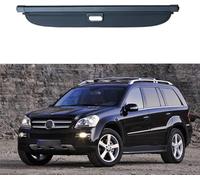 PANXUC Auto Einziehbarer Laderaumabdeckung Kofferraum für Benz GL Class X164 GL350 GL400 GL450 GL550 2006-2012, Rollo für den Kofferraum Sonnenschutz Kofferraumabdeckung