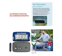 Needit Park Micro Parkscheibe Schwarz, Blau Elektronisch