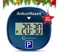 Parkscheibe Elektrisch mit Zulassung Digitale Parkscheibe Auto Parkuhr Blau DHL