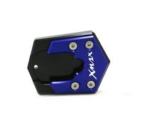 Parkständer Zubehör Motorrad Seitenständer Für Yamaha XMAX125 Xmax 300 400 125 250 X-MAX 2017-2023(Blu)