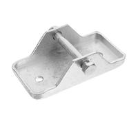 Parliky Tragfähige Anhänger bodenplatte aus Robustem Metall Kompatibel mit Trailer Jacks Stabile Stützfuß auffangplatte für Wohnmobil Camping und Nutzanhänger Einfache Montage Verbesserte