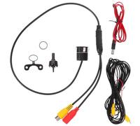 PartyKindom Dualfunktion Rückfahrkamera Auto mit Metall und Kunststoffgehäuse Einfache Installation HD Bildqualität Geeignet für Parküberwachung und Rückspiegelmontage