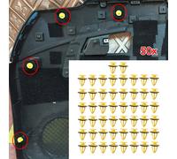 Passend für Ford Focus MK1 MK2 50 Stück Türverkleidung Befestigung Clips für