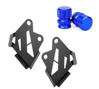 Passend für Loncin VOGE DS900X Valico DS900X 900 DSX 2025 2024 Reifenventilkappen Bremssattel vorne Schutzfolie Abdeckung Motorradständer Motorrad Hebebühne(1set Blackblue)