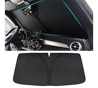 Passend für Mazda 5 CW 2012-2015, Windschutzscheiben-Sonnenschutz, zusammenklappbarer Frontscheiben-Schatten, hält Ihr Auto kühler