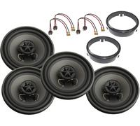 passend für Mercedes Benz W 124 Lautsprecher Set Vorne und Hinten 12 cm E Klasse