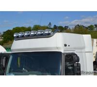 Passend Für Renault Magnum Lkw Edelstahl Dachlicht Lampenbügel + Schlanke LEDs