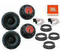 passend für VW Golf 4 IV bis 10 JBL Lautsprecher Set Tür Vorne Hinten Einbauset