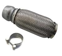 Passend für W906 Spinter Flexrohr Flexstück Flammrohr Hosenrohr Auspuff Rohr vorne 60,5x235mm Euro 5 6 mit Schelle