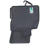 Passform Gummimatte schwarz - vorbereitet für Befestigungssystem von Petex (11310) Fußmatte