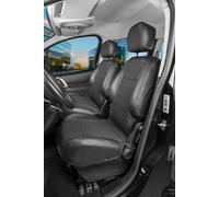 Passform Premium Sitzbezug für Peugeot Partner Tepee 2008-Heute, 2 Einzelsitzbezüge vorne