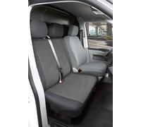 Passform Sitzbezug Performer kompatibel mit Mercedes-Benz Viano/Vito/Mixto (W639), 1 Doppelbankbezug