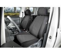 Passform Sitzbezug Performer kompatibel mit Nissan Primastar, Opel Vivaro A, Renault Trafic II/Trafic III, 1 Einzelsitzbezug vorne