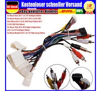 Passt Für Nissan 16-18 Stereo Radio 16-PIN Stecker Power Kabel Adapter Kabelbaum
