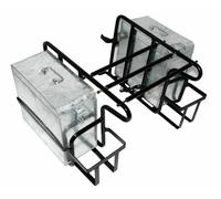 Passt Für Royal Enfield Classic Seiten Gepäckträger Set LH RH + Koffer Box S2U