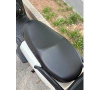 Pawleso Universeller Wasserdichter Sitzbezug für Motorräder, Motorroller 50ccm Sitzbezug L 69-83cm, E Roller Zubehör Sitzabdeckung für Piaggio, für Honda 125 Moped Zubehör, Schwarz