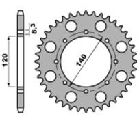 PBR Kettenrad Stahl Standard - 520, 44 Zähne
