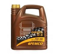 Pemco Motoröl Lwk Truck Diesel G-5 10W-40 Uhpd Engine Oil Pm0705-5 5L