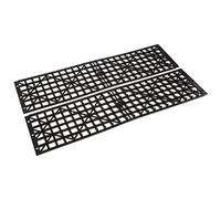 perfk 2 Stücke Grippmatten Anfahrhilfe Traktionsmatten Antirutschmatten Für Rad Reifen