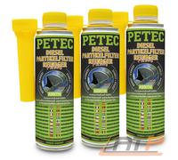 PETEC 3x 300 ml DIESELPARTIKELFILTER REINIGER FLÜSSIG DPF REINIGER RUSSFILTER