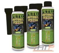 PETEC 3x 300 ml MOTORÖLSYSTEMREINIGER BENZIN DIESEL ÖL ADDITIV SPÜLUNG