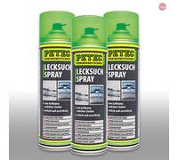 Petec_bundle 3X PETEC LECKSUCHSPRAY Lecksucher Spray Leckfinder 400 ML 70750
