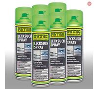 Petec_bundle 6X PETEC LECKSUCHSPRAY Lecksucher Spray Leckfinder 400 ML 70750