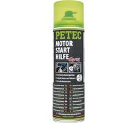 PETEC Motorstarthilfe Auto Starthilfe Startpilot Spray für 2 Takt Motor, 4 Takt Motor, Diesel & Benzin. 500 ml Starterspray für Rasenmäher, Motorrad, Roller, Mofa, PKW, LKW, Boot 70450