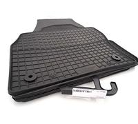 Petex 22310 Fußmatten Set Gummimatten Vorne und Hinten Matten schwarz