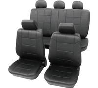 PETEX Sitzbezug-Set Dakar 7teilig Polyester Anthrazit airbagtauglich