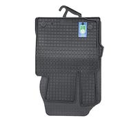 Petex 29520 Fußmatten Set Gummimatten Vorne und Hinten Matten schwarz