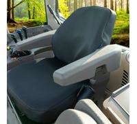 1-tlg Grammer Schonbezug Sitzbezug Traktor schwarz Kunstleder universal |PETEX