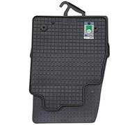 Petex 38610 Fußmatten Set Gummimatten Vorne und Hinten Matten schwarz