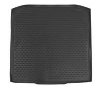 PETEX 3D Kofferraum Schalenmatte Passform für Skoda Octavia III Kombi ab 05/2013-03/2020 / IV Kombi ab 04/2020 Ladeboden unten (ohne variablen Ladeboden), Kofferraumwanne in schwarz