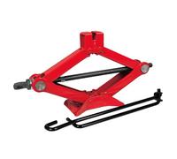 Petex 44752012 Scheren-Wagenheber, 1 t, rot Hubhöhe 80 mm - 330 mm