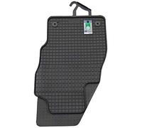 Petex 52510 Fußmatten Set Gummimatten Vorne und Hinten Matten schwarz